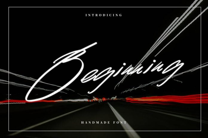 Beginning Font