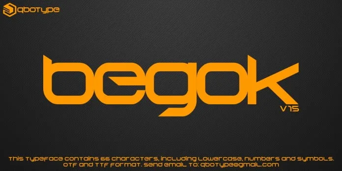 Begok Font