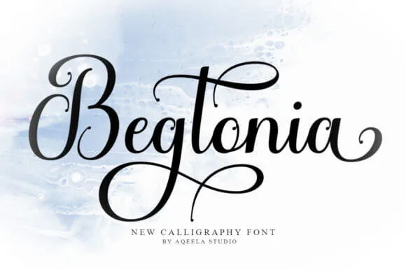 Begtonia Font