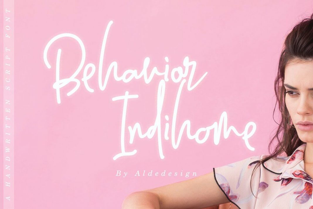 Behavior Indihome Signature Font