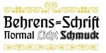 Behrens Schrift font