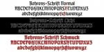 Behrens Schrift font