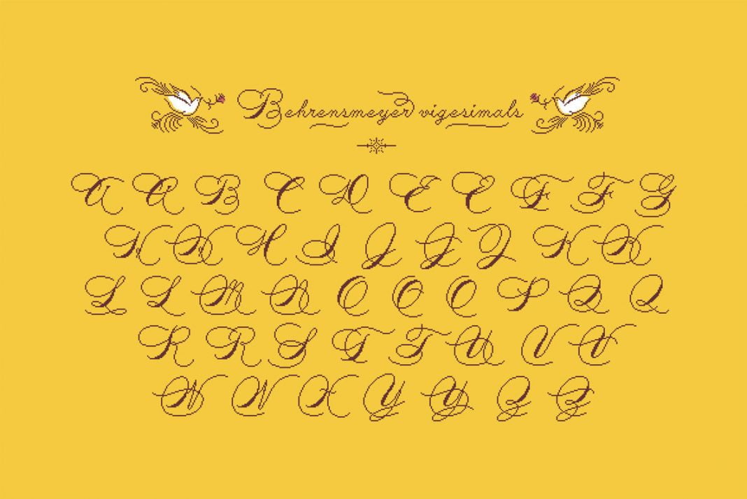 Behrensmeyer Vigesimals Font