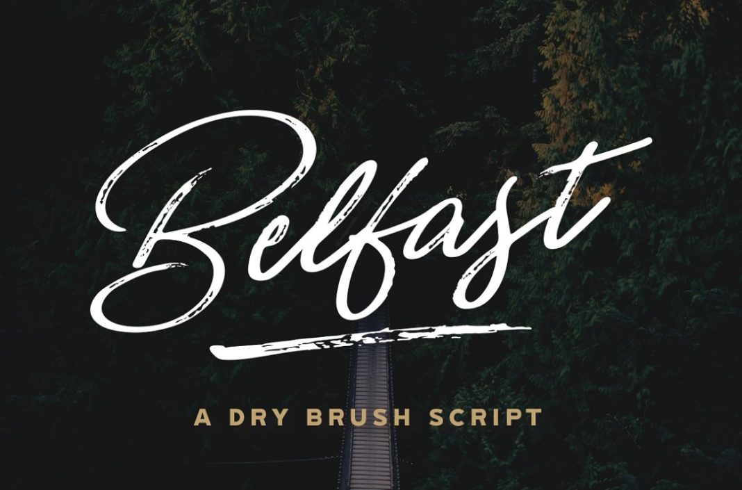 Belfast A Dry Brush Script Belfast A Dry Brush Script