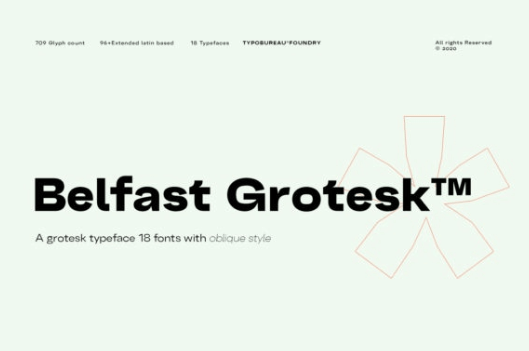 Belfast Grotesk Font