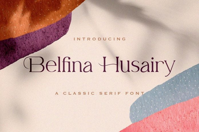 Belfina Husairy Font