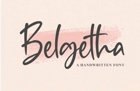 Belgetha Font