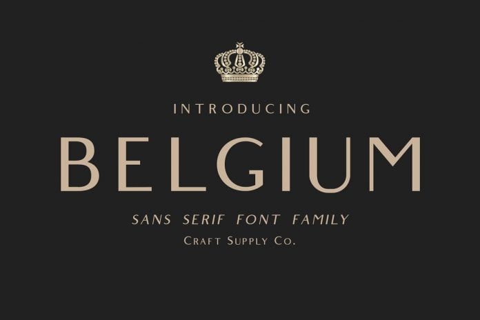 Belgium Font