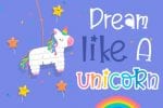 Believe in Unicorn Font