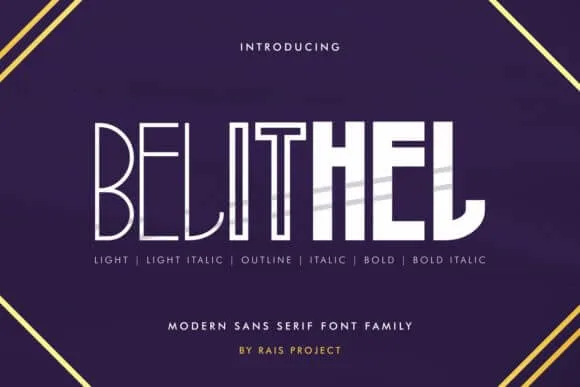 Belithel Font