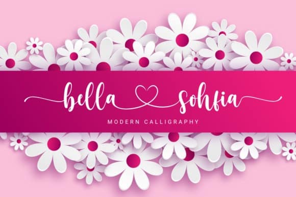 Bella Sohfia Font