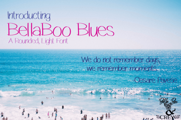 BellaBoo Blues Font