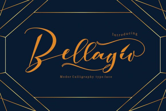 Bellagio Font