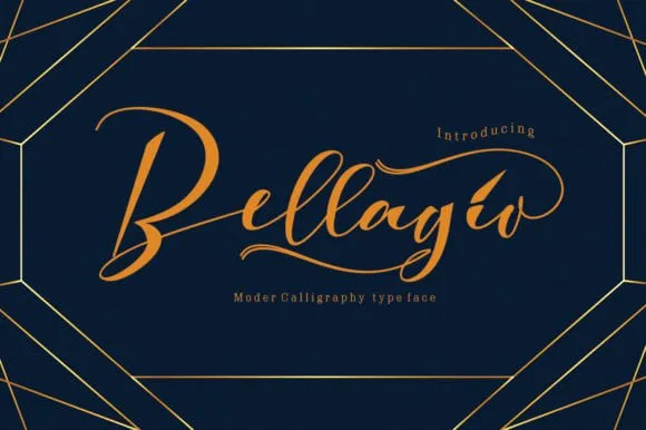 Bellagio Font