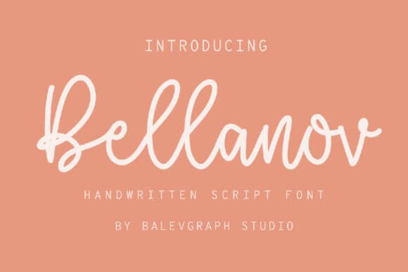 Bellanov Font