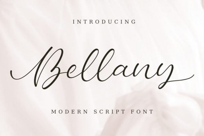 Bellany Script Font