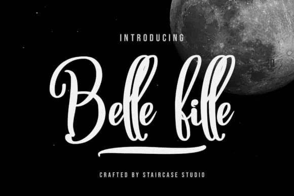 Belle Fille Font
