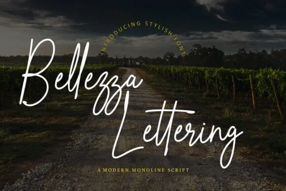 Bellezza Lettering Font