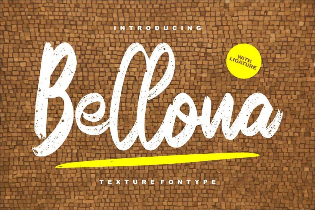 Bellona Texture Fontype