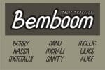 Bemboom Display Font