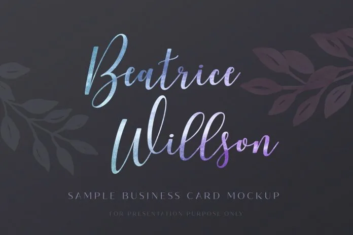 Benfield - Script Font