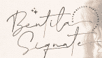 Bentila Signate Signature Font