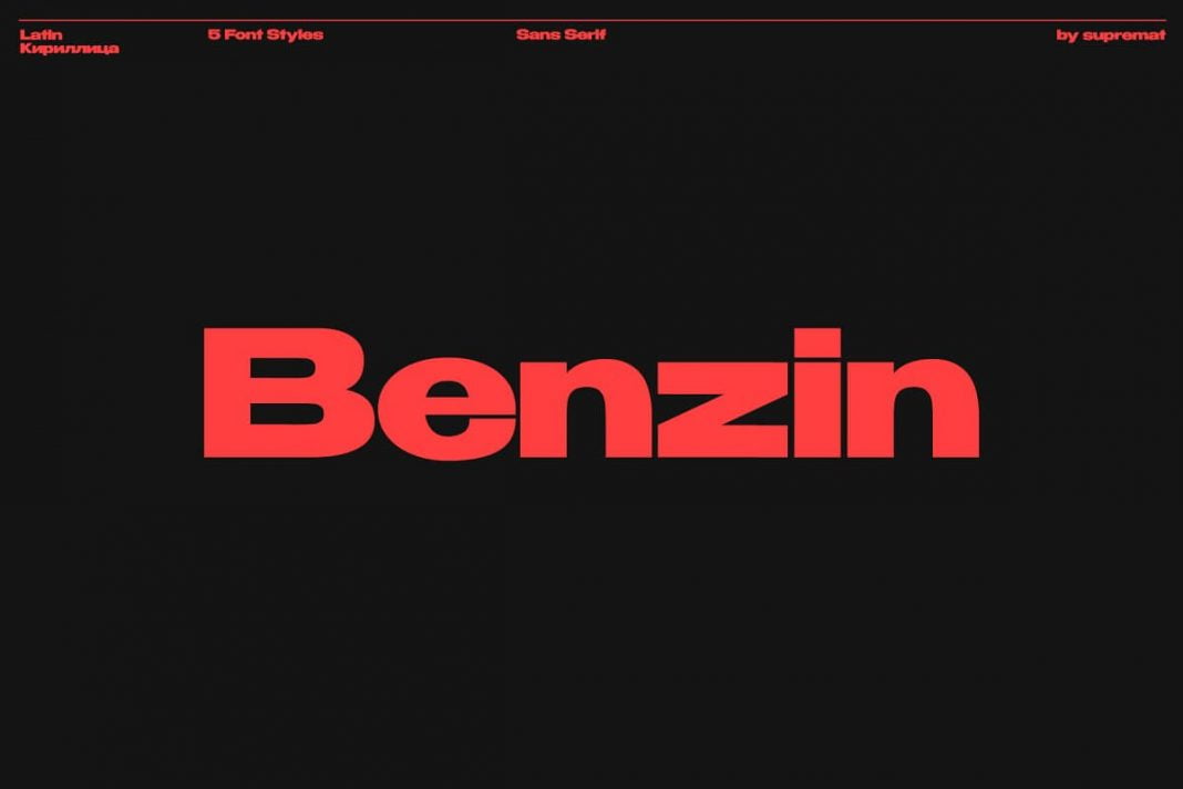 Benzin Font Family
