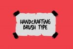 Berantakan Brush Typeface
