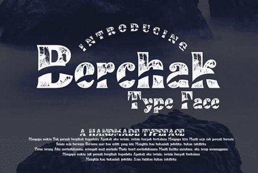 Berchak Font