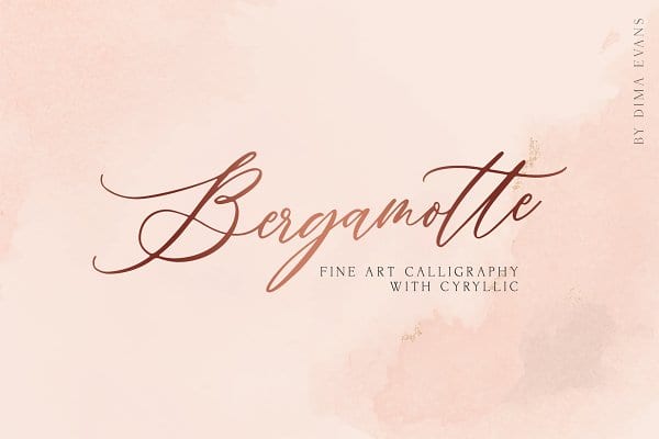 Bergamotte Font