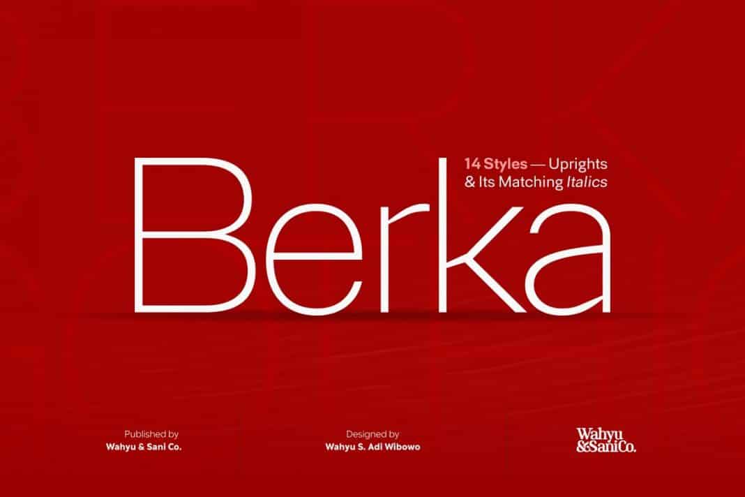 Berka Font Family