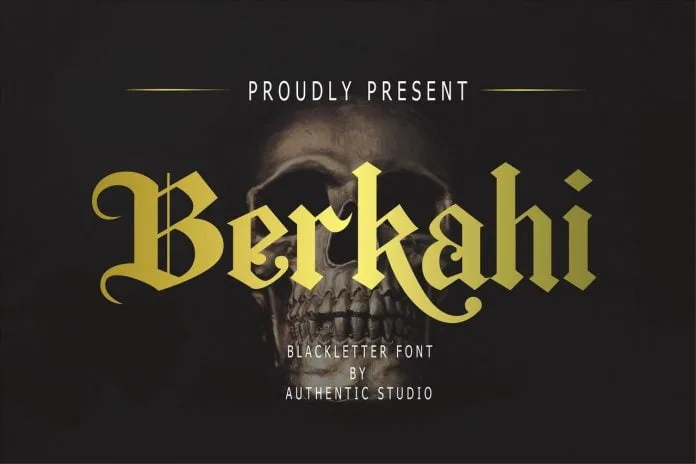 Berkahi Blackletter Font