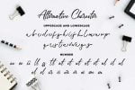Berlliont a Handwitting Font