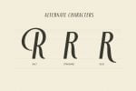 Berose oblique font