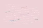 Berssua Script and Handwritten Font