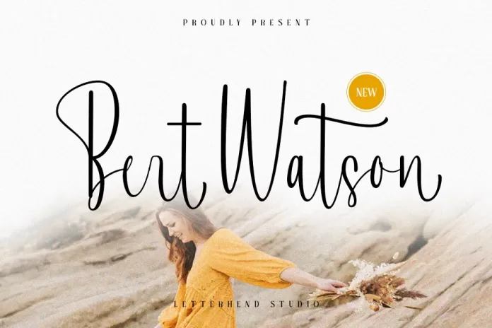 Bert Watson Script - Modern Beauty Calligraphy Font