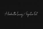 Bertha Castel - Handmade Luxury Font
