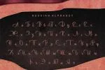Bertha - script with English and Russian letters and ligatures