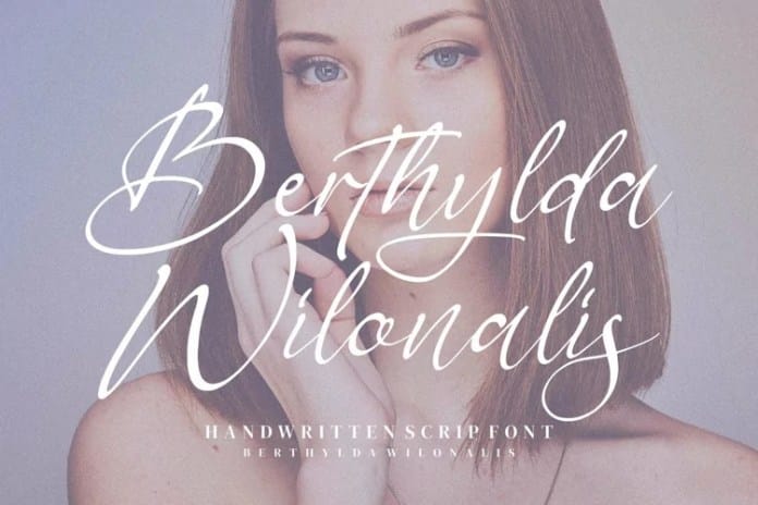 Berthylda Wilonalis Script Font