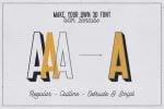 Bertobe - Layered Font
