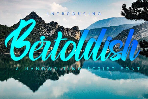 Bertoldish Font