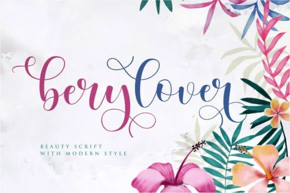 Berylover Font