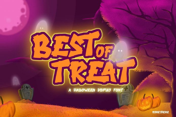 Best of Treat - Halloween Typeface