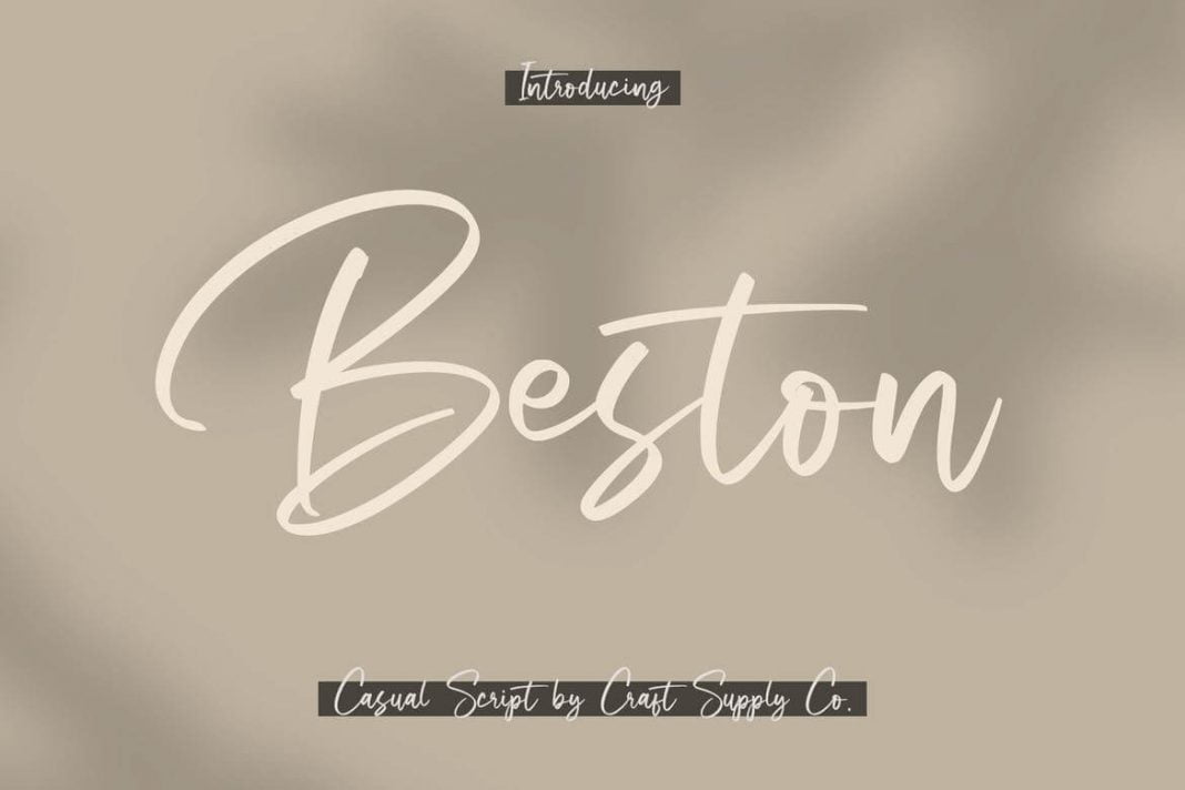 Beston - Casual Script Font