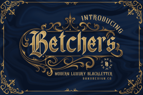 Betchers Font