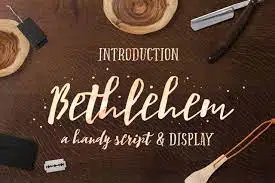 Bethlehem Font