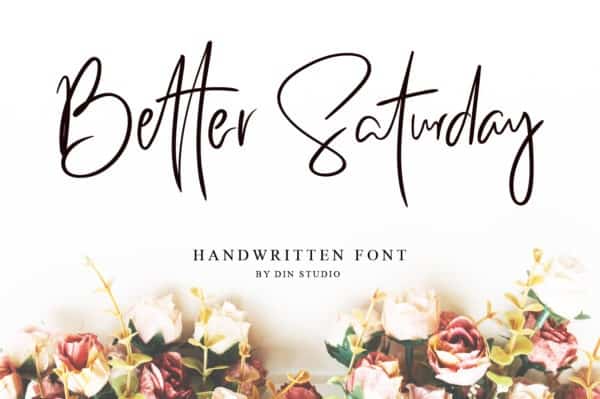 Better Saturday Font