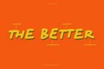 Better Season Font