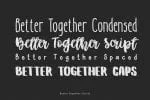 Better Together Font