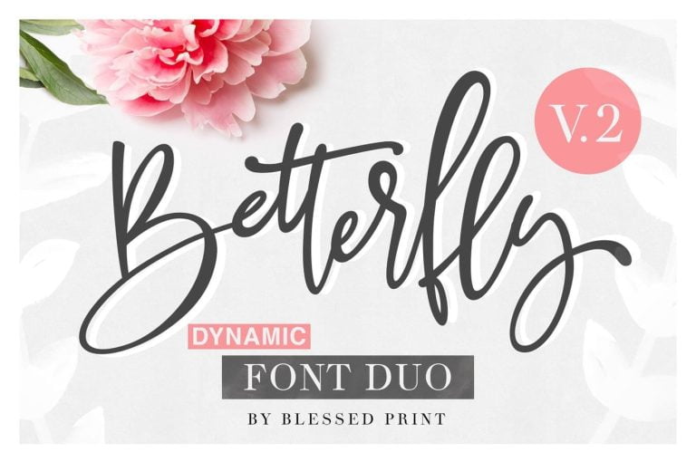 BetterFly 2 – Dynamic Font Duo Free Downlaod